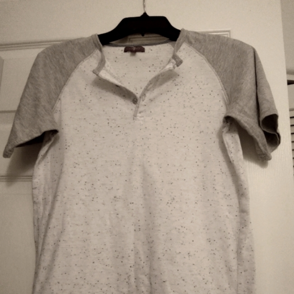7 For All Mankind Boys Short-sleeve Henley